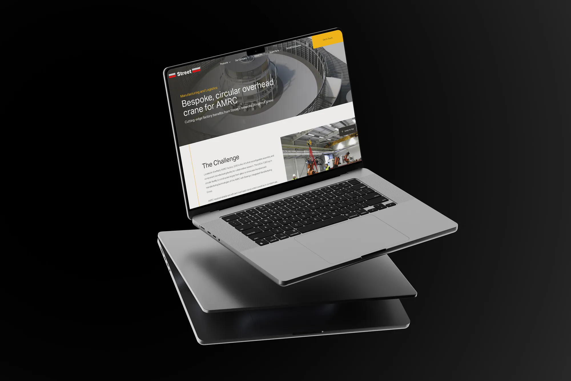 Full width project image